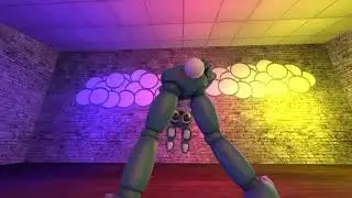 Toy Bonnie Farts While Posing And Stretching