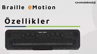 Braille eMotion Özellikler