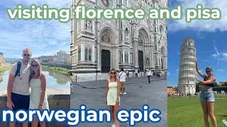 NORWEGIAN EPIC CRUISE VLOG! | Day 7 + 8 | Exploring Tuscany, Italy