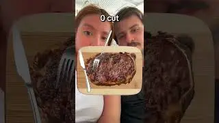 Quem perder paga o lanche- cortando a carne #casal #ibelledutrapov