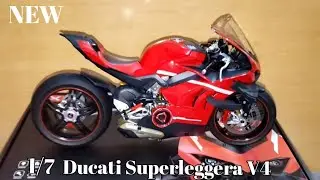 XLG 1/7 Ducati Superleggera V4 Unboxing 👍😊🙏 #superleggerav4