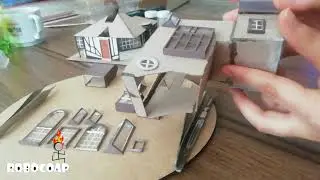 HOW TO DIY WINDOW (FOR BURROW) HARRY POTTER | MİNYATUR PENCERE YAPIMI (HARRY POTTER KOVUK)