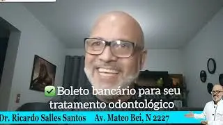 Boleto bancário pra cuidar dos seus dentes