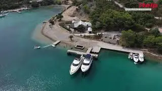 Ankerbucht Luka im NO auf der Insel Brac