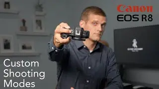 Speed up your on-site workflow with Custom Shooting Modes on the Canon EOS R8