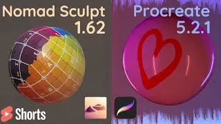 Nomad Sculpt 1.62 UV Unwrapper and Export to Procreate Workflow