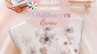 New Erin Condren 2023-2024 LifePlanner Review | Wildflowers | A5 Daily Duo #ecsquad #erincondren
