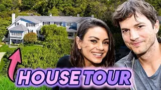Ashton Kutcher & Mila Kunis - House Tour - $10 Million Santa Barbara Retreat & More