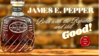 JAMES E. PEPPER Barrel Proof #bourbon  Review! One drop Change Minds.