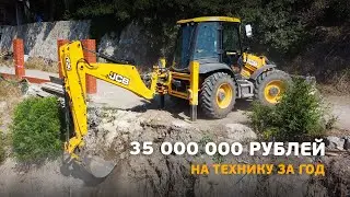 Caterpillar или JCB? Экскаваторы-погрузчики из нашего парка спецтехники!