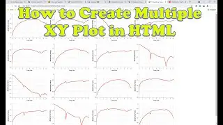 How to Create Multiple XY Plot in HTML