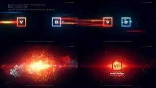 Download After Effects Epic Logo Collision Transitions Template