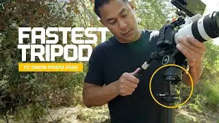 FASTEST TRIPOD SETUP 🤯 YC Onion Pineta Peak Tripod