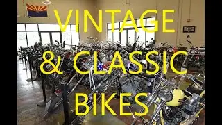 Vintage Bikes At The Now Closed Trike Shop Dewey, AZ
