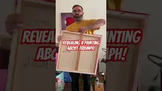 Revealing a Painting Titled “Ahmed The Alchemist” #art #shorts #artshorts #artreveal #streetfighter