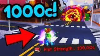 I Grinded to 100Oc Fist Strength to get OP in SPTS Endless