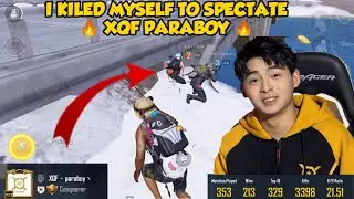 HE IS NOT HUMAN..!!! PLAYING WITH XQF Paraboy - PUBG MOBILE