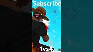 RUKO JARA SABAR KARO💪 #freefire #garena #freeturnament #shortvideo #1vs4 #headshot