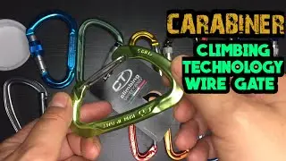 Detail  Carabiner Climbing Technology Wire Gate Lime W 24 kN