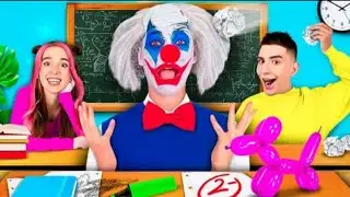 Клоун А4 Вернулся в ШКОЛУ !