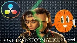 loki effect  - Davinci Resolve 17 free tutorial