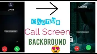 Change Caller Screen Background On Any Xiaomi Devices | Every Number  has Different Caller Screen |