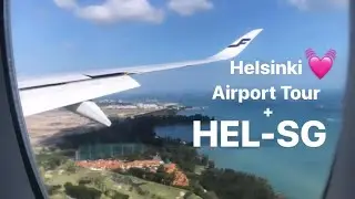 Surviving Long Haul Flight- Helsinki Vantaa Airport Tour + Long-haul flight to Singapore