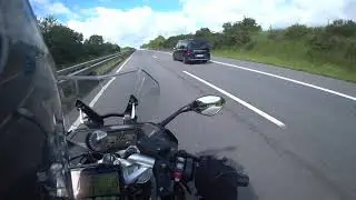 тестирую максималку своего BMW R1200RS