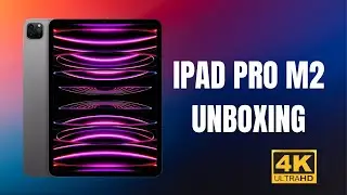 ⚡ iPad Pro M2 Chip (Wi-Fi, 256GB) Space Grey - Unboxing ⚡