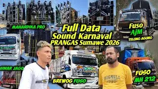 Top-Tier Sound Systems🌟 Full Lineup for the PRANGAS SUMAWE 2026 Carnival
