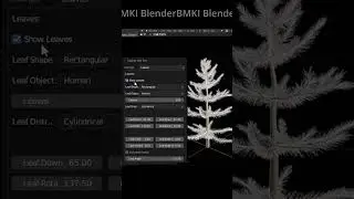 Make Pine tree in blender in 25 sec 😱🔥 #shorts