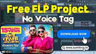 New Bhojpuri Song FLP Project 2024 🎶l Kala Chasma Laga Lijiye Song FLP Project/No Voice Tag Mp3 | ✔