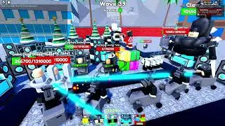 Проходим Nightmare B Toilet Tower Defense