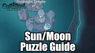 Sun/Moon Precious Chest Puzzle - Evernight Temple Enkanomiya - Genshin Impact