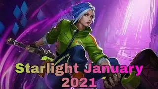 STARLIGHT JANUARY 2021 IN MOBILE LEGENDS | Skin Giveaway
