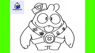 Cum Să Il Desenezi Pe SQUEAK Din Brawl Stars
