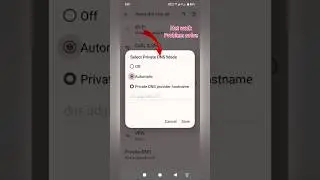 Private DNS network problem | private dns couldn't connectproblem |private dns kya hai 