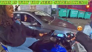 Drunk Girls Love Motorbikes😍| Yamaha MT-07💥💨