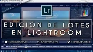 BATCH EDITING IN LIGHTROOM | MULTIPLE PHOTOS AT ONCE @HundsvartJarva