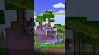 Bad Ending: Terraria is now 2D Minecraft!... or 2.5D Terraria?? #shorts #terraria