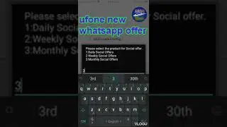 ufone new whatsapp monthly offer|ufone monthly package