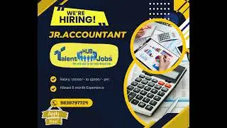 Hiring Jr. accountant for Kolkata Location