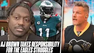 AJ Brown Talks Eagles Struggles; What Happened To This Team? | Pat McAfee Reacts