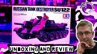 Tamiya 1/35th Russian SU-122 Unboxing And Review Video