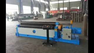 W11 mechanical three-roll plate rolling machine. 3 rolling machine