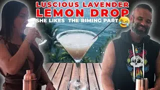 Luscious Lavender Lemon Drop Martini