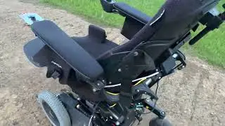 Permobil F5 Power Chair with custom seat controller