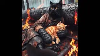 The cat fought and saved her baby #cat#shortsfeed #youtubeshorts #shorts