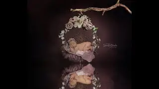 Newborn photography session  baby Emma