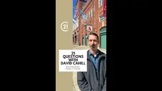 21 Questions with David Cahill